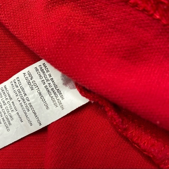 IZOD Heritage Red Polo Casual Golf Streetwear - Picture 7 of 13